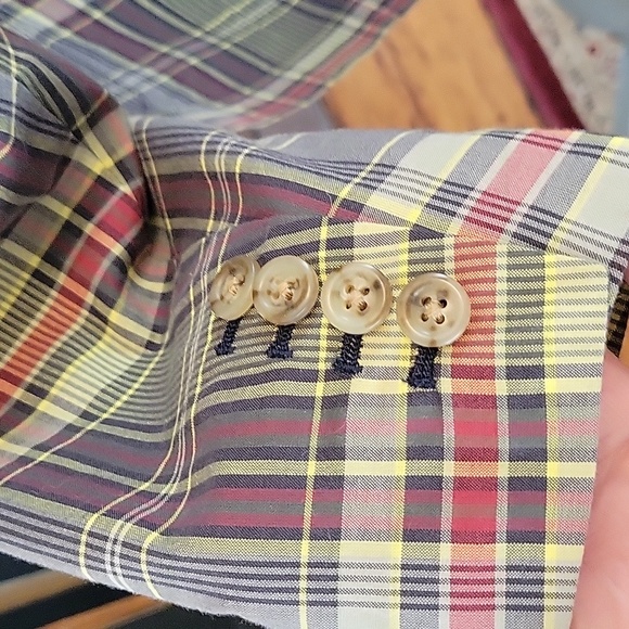 Vtg Polo Ralph Lauren Madras Blazer - Picture 6 of 11